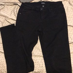 Black skinny jeans